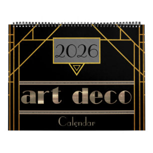 Calendário do Art Deco 2024