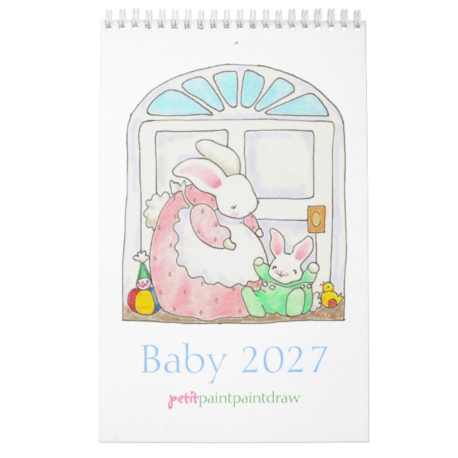 Calendário do Bebê 2027 (Capa)