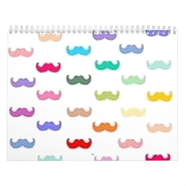 calendário do bigode (Capa)
