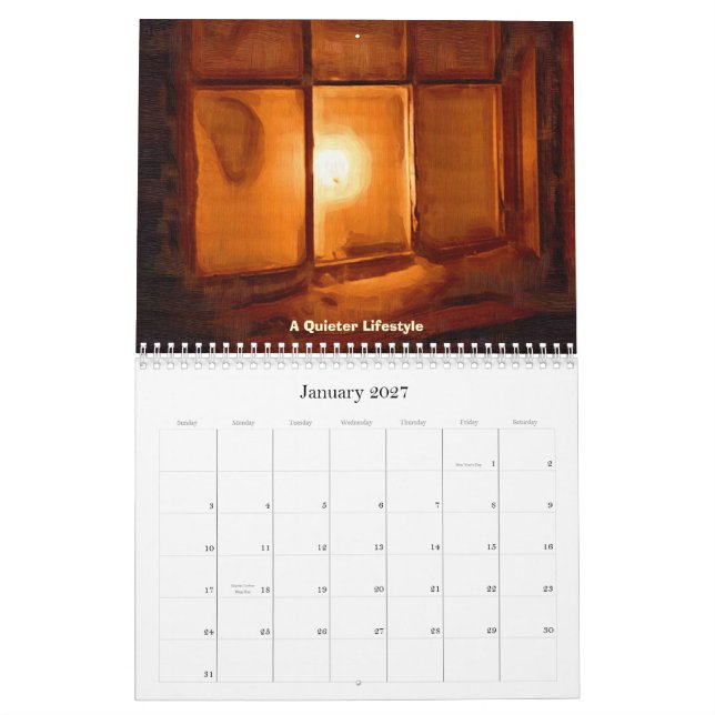 Calendário do Bishop Monte Illinois 2008 (Jan 2027)