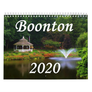 Calendário do Boonton 2020