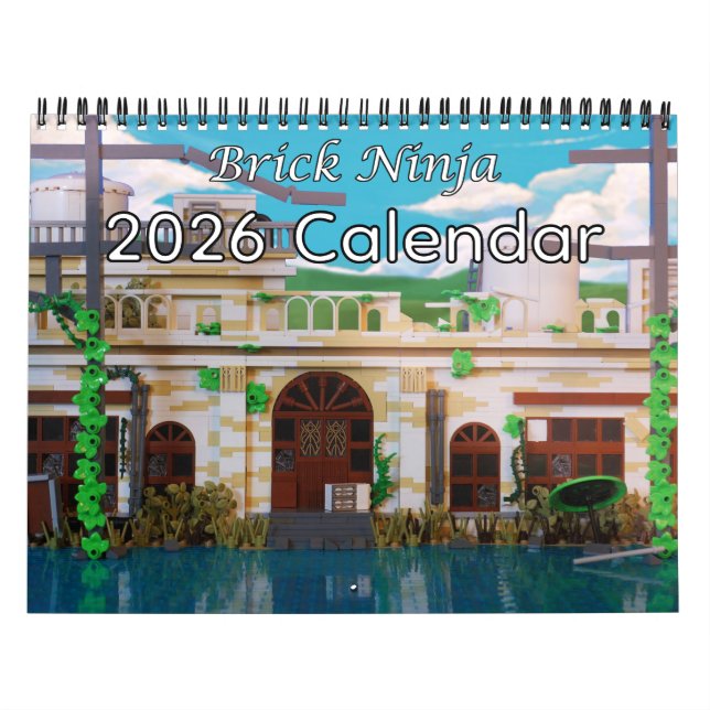 Calendário do Brick Ninja 2026 (Capa)
