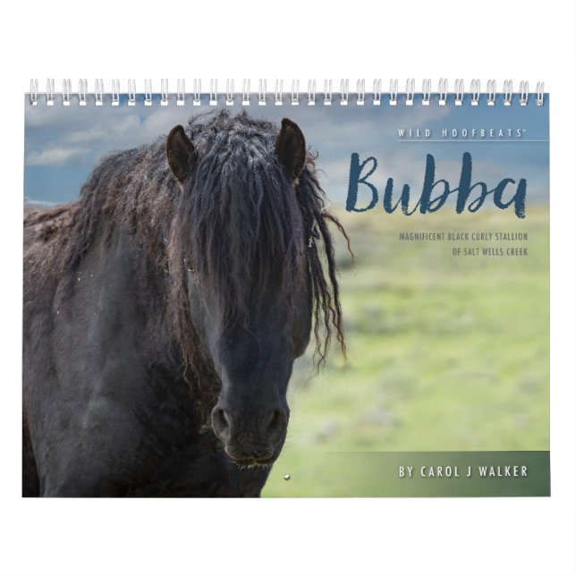 Calendário do Bubba Cavalo Selvagem (Capa)