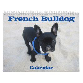 Calendário do Bulldog Francês 2026 - Design It
