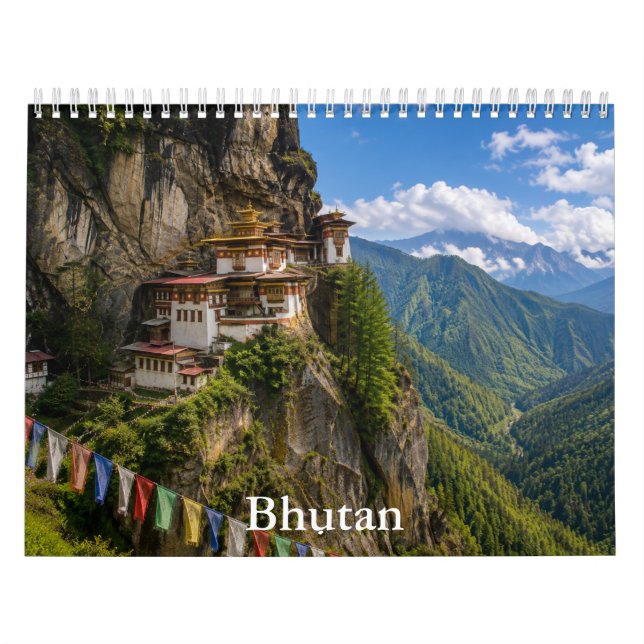 Calendário do Butão (Capa)