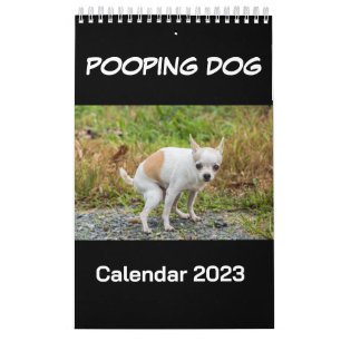 Calendário do Cachorro Pooping 2023