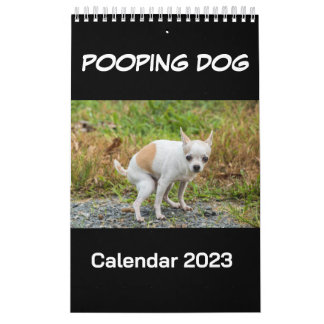 Calendário do Cachorro Pooping 2023