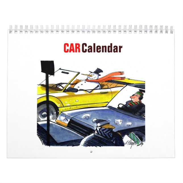 Calendário do carro (Capa)
