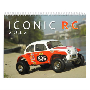 calendário do carro de IconicRC.com 2012 RC