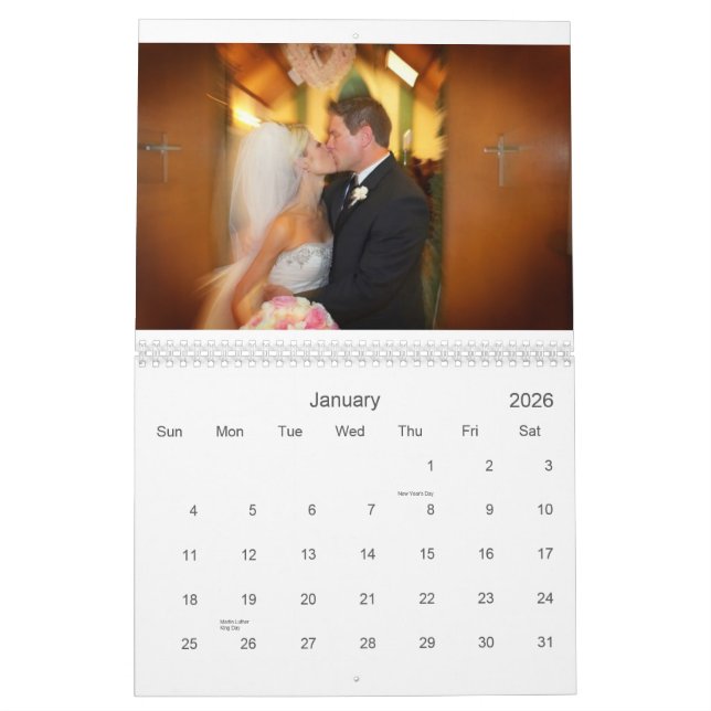 Calendário do casamento de CyprusConfetti (Jan 2026)