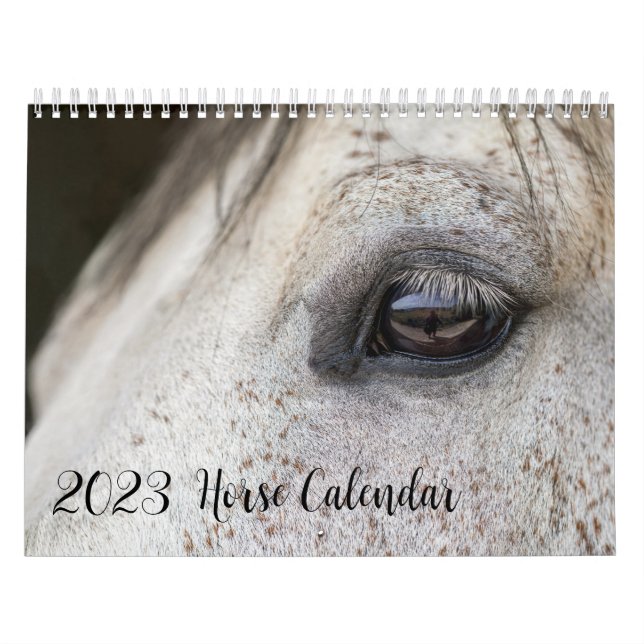 Calendário Do Cavalo 2023 Com As Suas Fotos (Capa)
