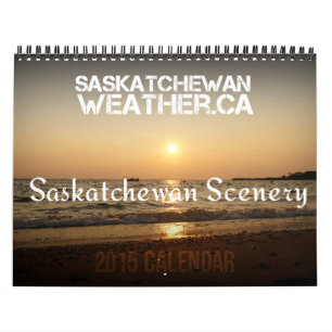 Calendário do cenário 2015 de Saskatchewan