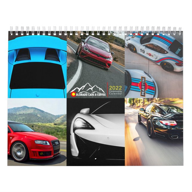 Calendário do Colorado Cars e Café 2022 (Capa)
