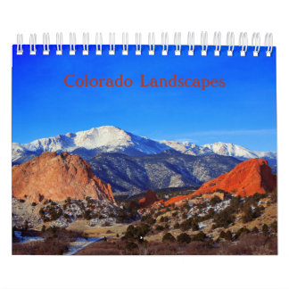 Calendário do Colorado Landscapes