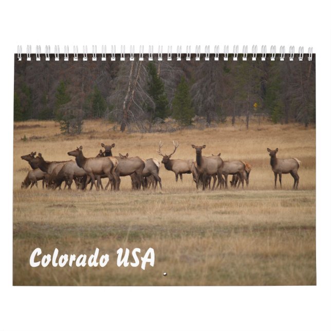 Calendário do Colorado USA (Capa)