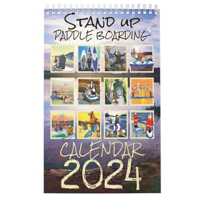 Calendário do Conselho Paddle para cima 2024 (Capa)