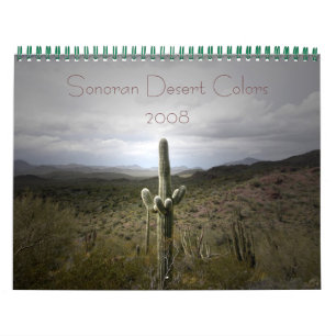 Calendário do Deserto Sonoran para 2008