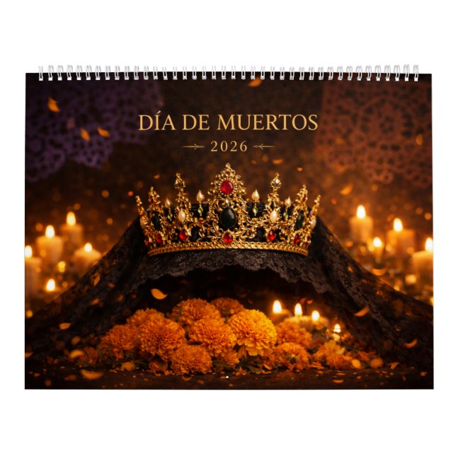 Calendário do Día de Muertos 2026 (Capa)