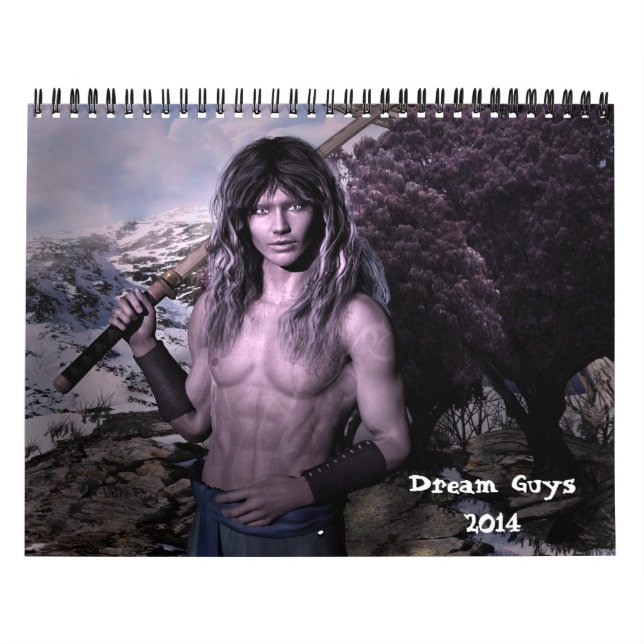 Calendário do Dream Cara Fantasy 2014 (Capa)