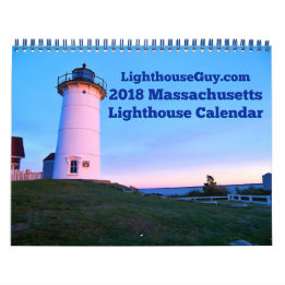 Calendário do Farol de Massachusetts de 2018