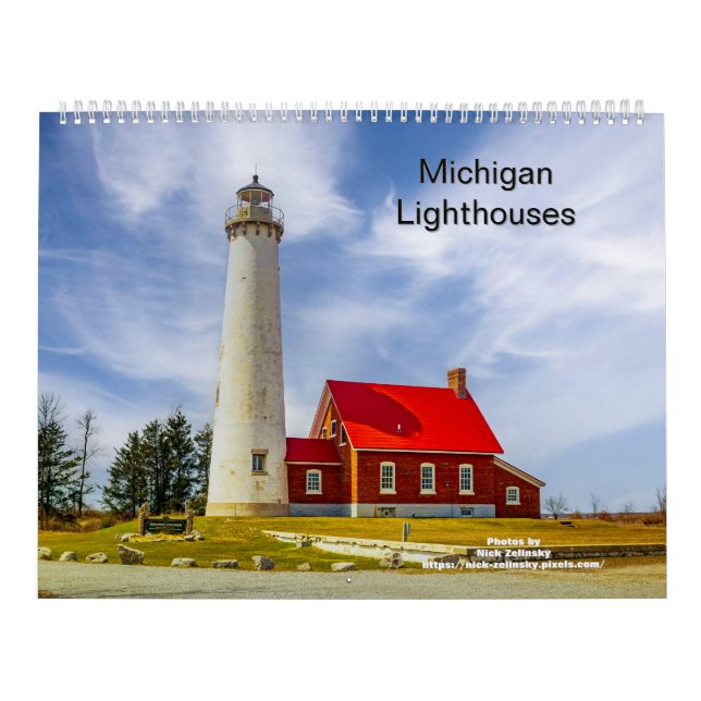 Calendário do Farol de Michigan 2025 (Capa)
