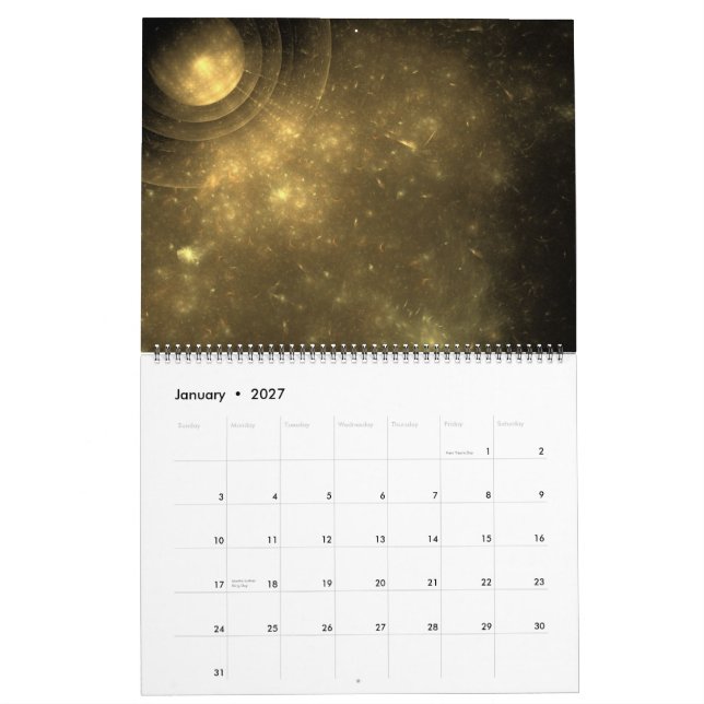 Calendário do Fractal (Jan 2027)