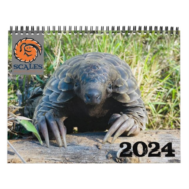 Calendário do Fundo de Emergência Pangolin 2024 (Capa)