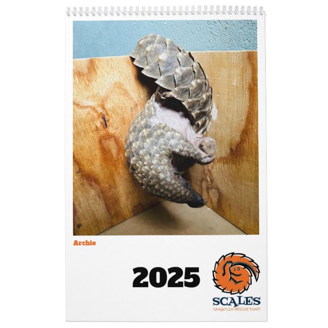 Calendário do Fundo de Emergência Pangolin 2025 (Capa)
