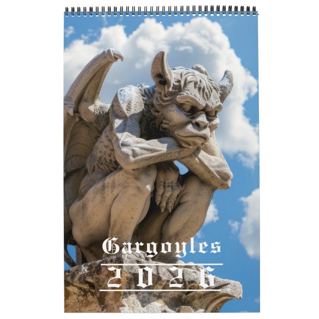Calendário do Gargoyles 2026 (Capa)