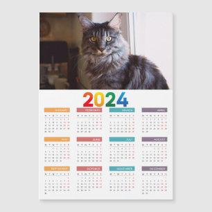 Calendário do Gato do Maine Coon