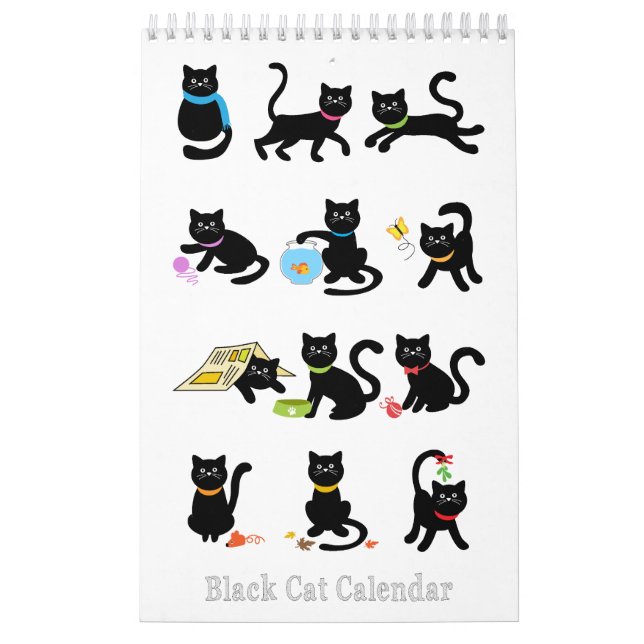 Calendário do gato preto (Capa)