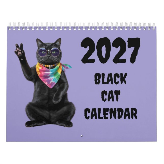 Calendário do Gato Preto 2027 (Capa)