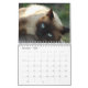Calendário do gato Siamese (Nov 2025)