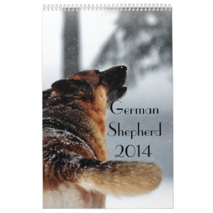Calendário do german shepherd