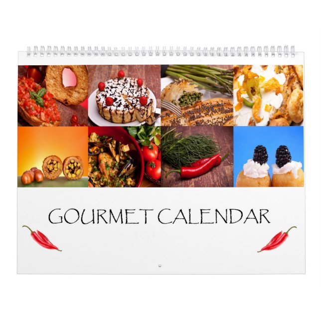 Calendário do gourmet (Capa)