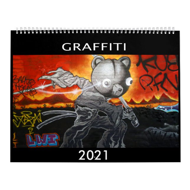 Calendário do Grafite 2021 (Capa)