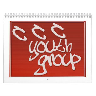 Calendário do grupo juvenil do CCC