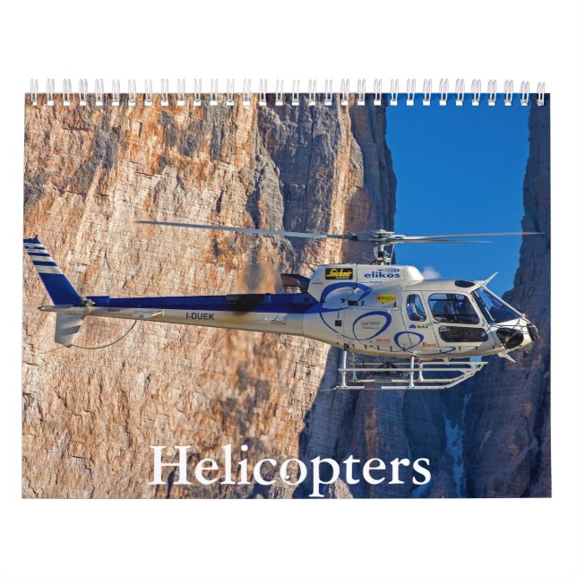 Calendário do Helicóptero (Capa)