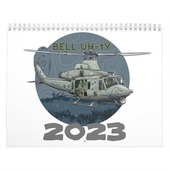 Calendário do Helicóptero 2023 (Capa)