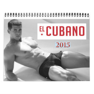 Calendário do homem do EL CUBANO