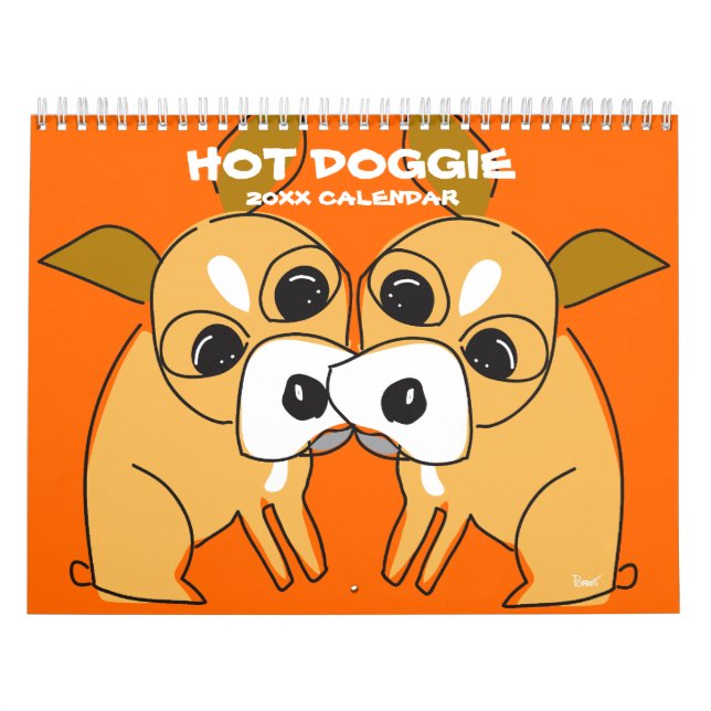 Calendário do Hot Doggie (Capa)
