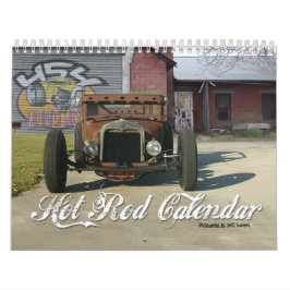 Calendário do hot rod