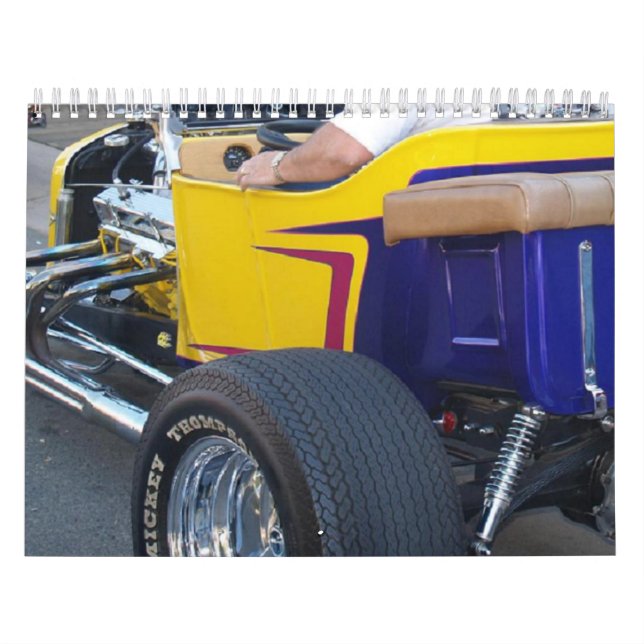 Calendário do hot rod #1 (Capa)