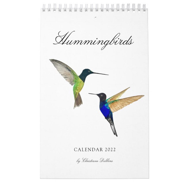 Calendário do Hummingbird (Capa)