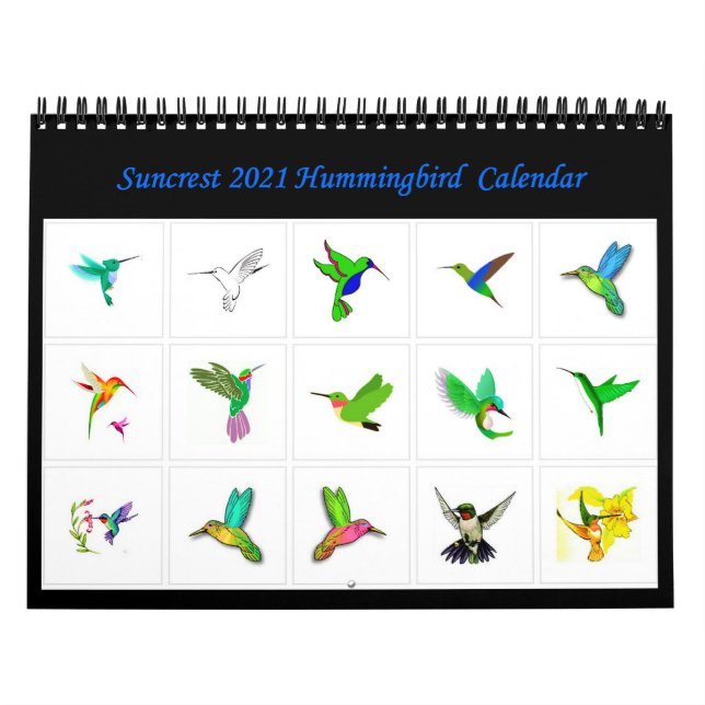 Calendário do Hummingbird 2021 (Capa)