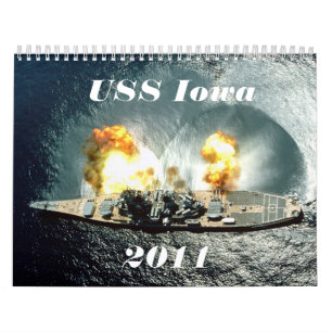 Calendário do Iowa do USS