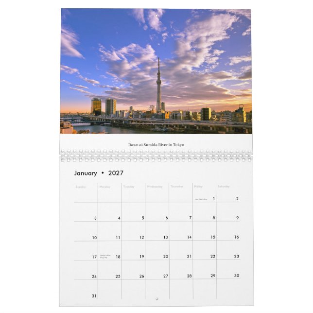 Calendário do Japão 2026 (Jan 2027)