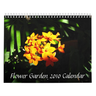 Calendário do jardim 2010