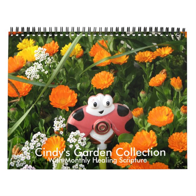Calendário do Jardim da Cindy com Escrituras de Cu (Capa)