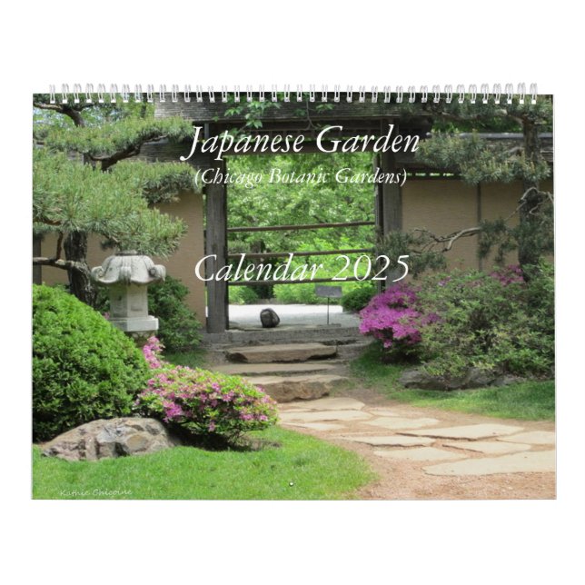 Calendário do Jardim Japonês 2025 (Capa)